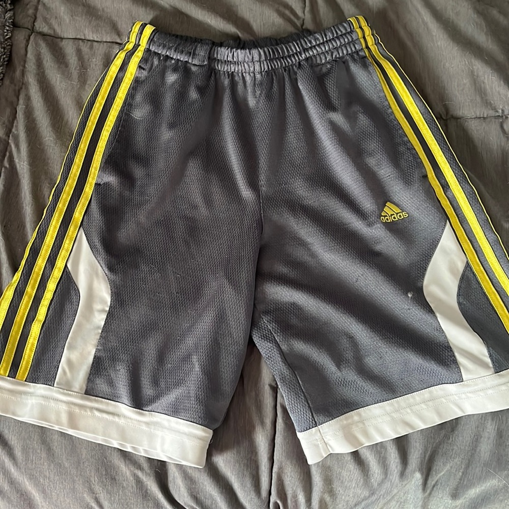 Adidas Neon Shorts (Large Child)